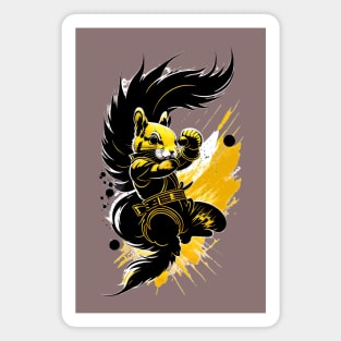 Shadow Fighter - The Ninja Squirrel - 2 Magnet